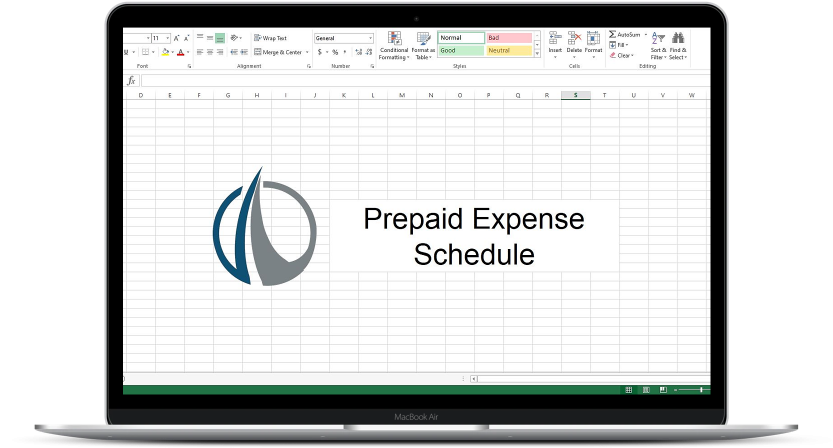 Prepaid Expense Schedule