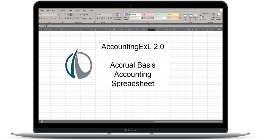 Accrual Accounting Spreadsheet